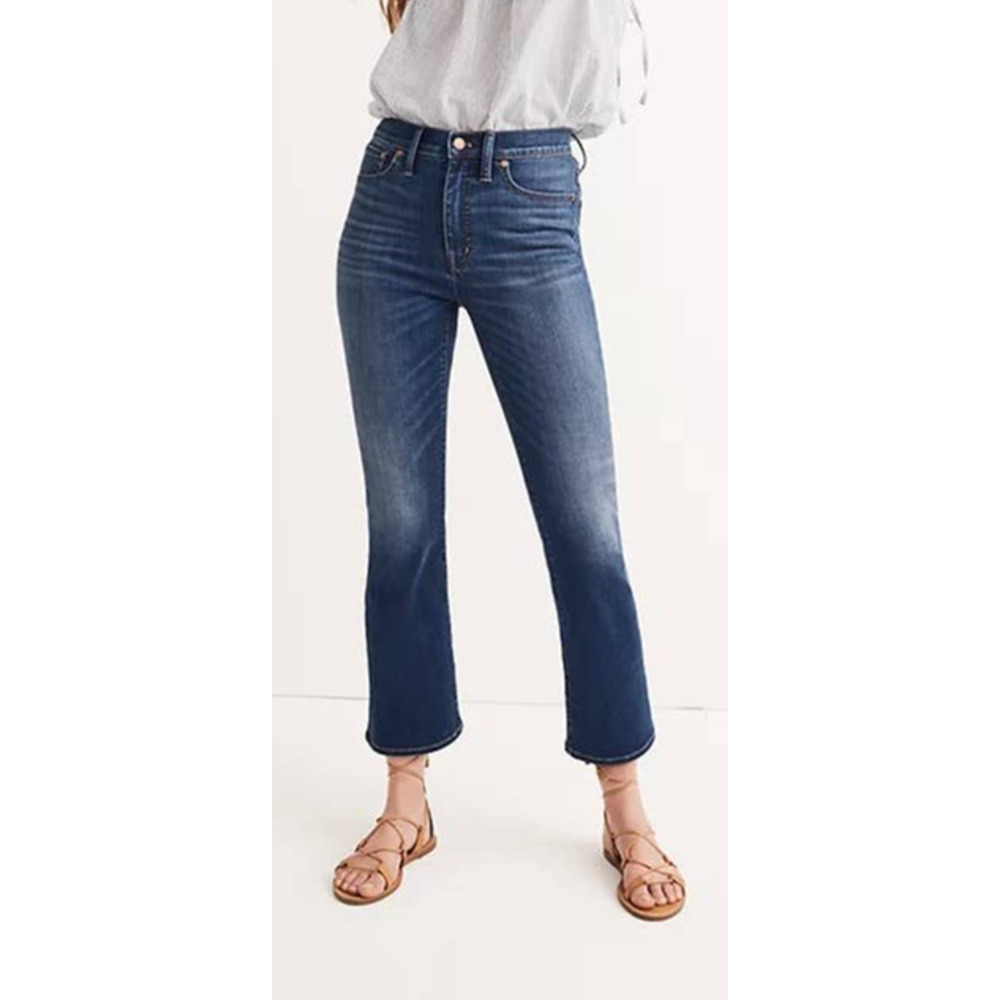 Madewell Cali Demi-Boot Jeans in Danny Wash Blue 28